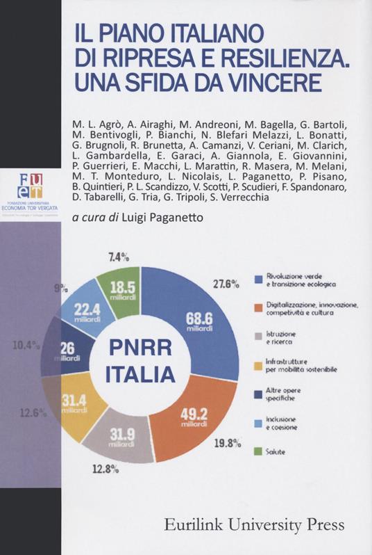 Il piano nazionale di ripresa e resilienza. Una sfida da vincere - copertina