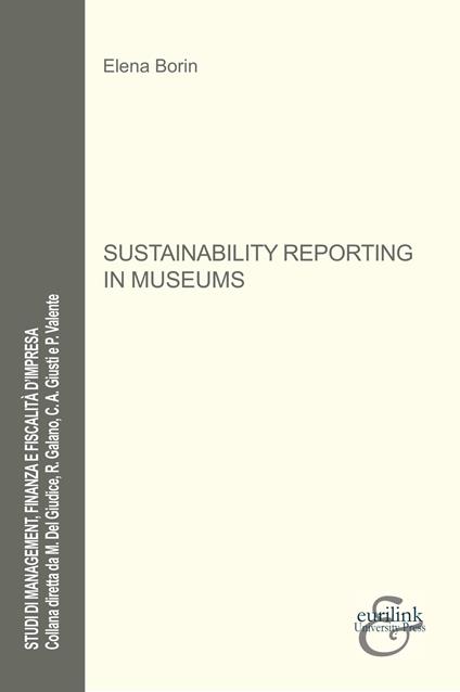 Sustainability reporting in museums - Elena Borin - copertina