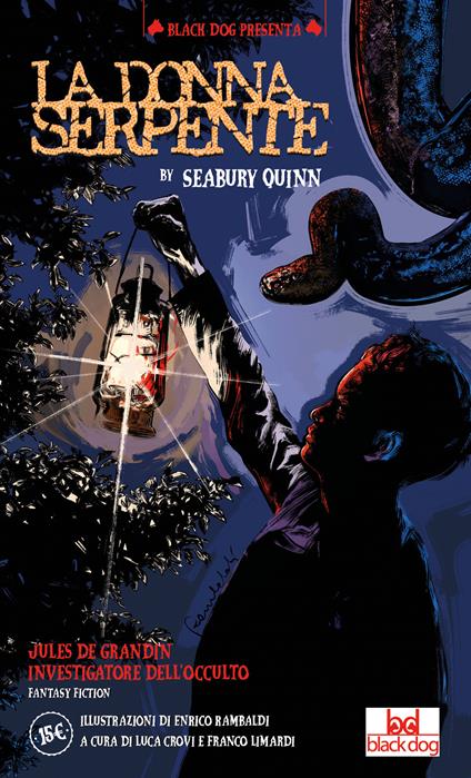 La donna serpente - Seabury Quinn - copertina