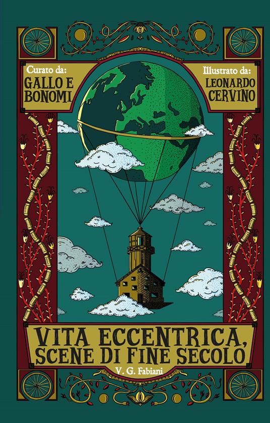 Vita eccentrica, scene di fine secolo-I predoni del gran deserto - Emilio Salgari,Vincenzina Ghirardi Fabiani - copertina