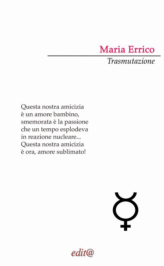 Trasmutazione - Maria Errico - copertina