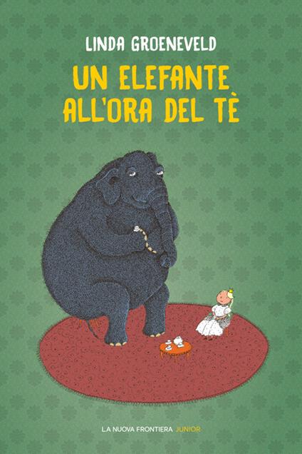 Un elefante all'ora del tè. Ediz. illustrata - Linda Groeneveld - copertina