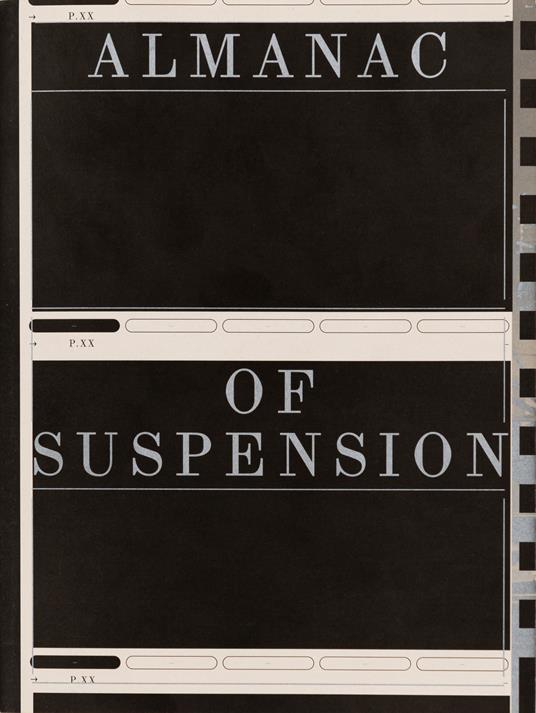 Almanac of suspension. Ediz. illustrata - copertina