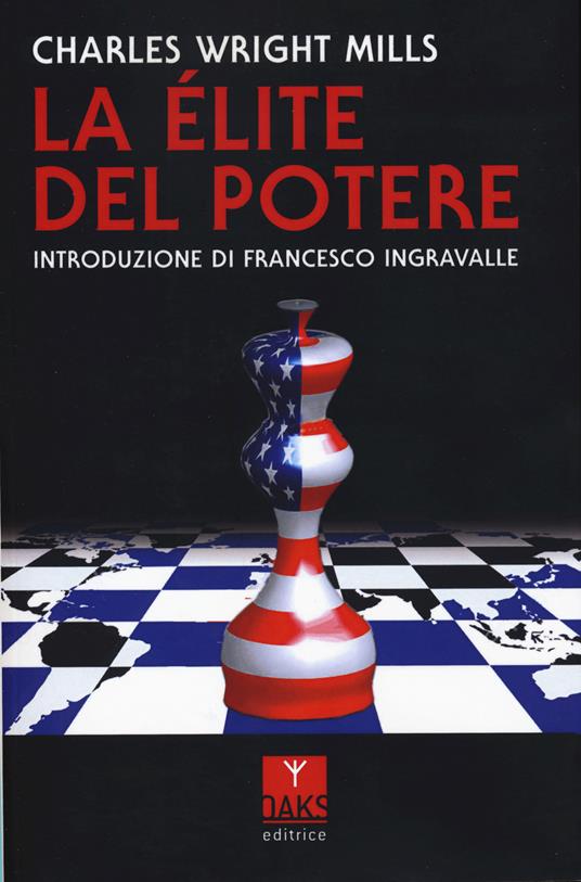 La élite del potere - Charles Wright Mills - copertina