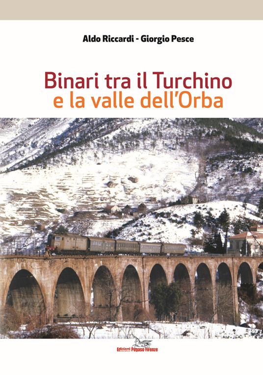 Binari tra il Turchino e la valle dell'Orba. Ediz. illustrata - Aldo Riccardi,Giorgio Pesce - copertina