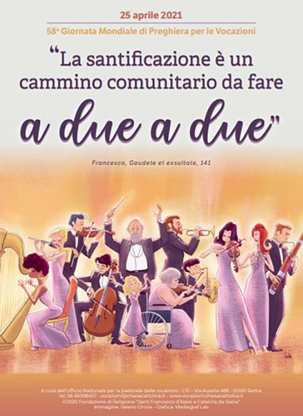 Sussidio per l'animazione pastorale. La santificazione è un cammino da fare a due a due - copertina