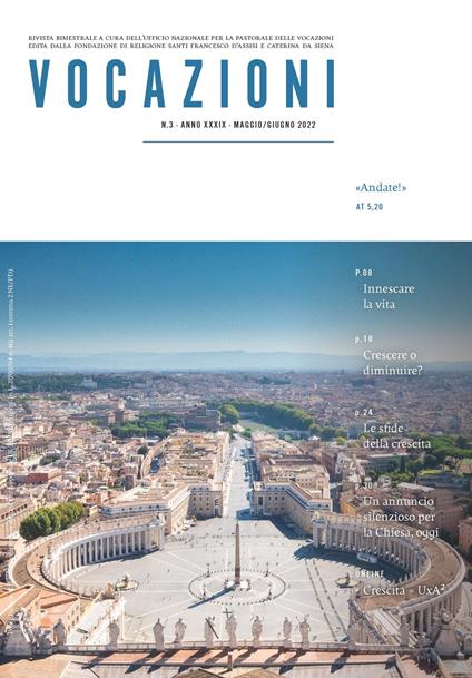 Vocazioni (2022). Vol. 3: «Andate!». - copertina