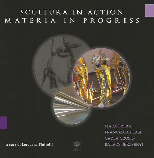 Scultura in action materia in progress - copertina