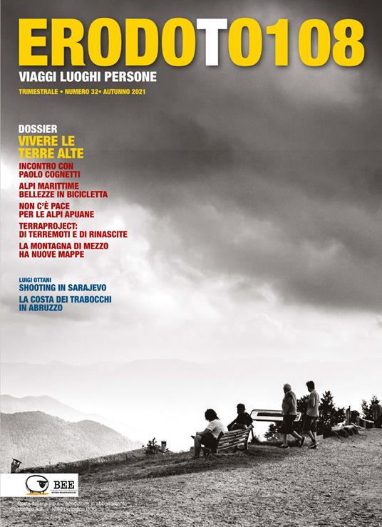 Erodoto108. Trimestrale di viaggi, luoghi, persone. Vol. 32 - copertina