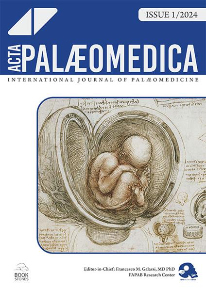Acta Palaeomedica. International Journal of Palaeomedicine. Vol. 3 - FAPAB Research Center - copertina