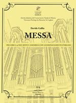 Messa. per coro a 4 voci miste e assemblea con accompagnamento d'organo