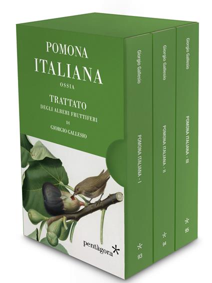 Pomona italiana ossia Trattato degli alberi fruttiferi - Giorgio Gallesio - copertina