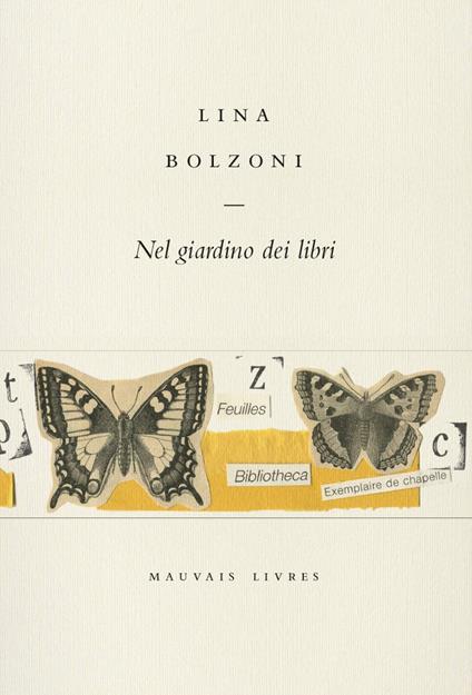 Nel giardino dei libri - Lina Bolzoni - copertina