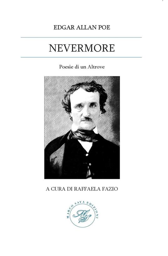 Nevermore. Poesie di un Altrove - Edgar Allan Poe - copertina