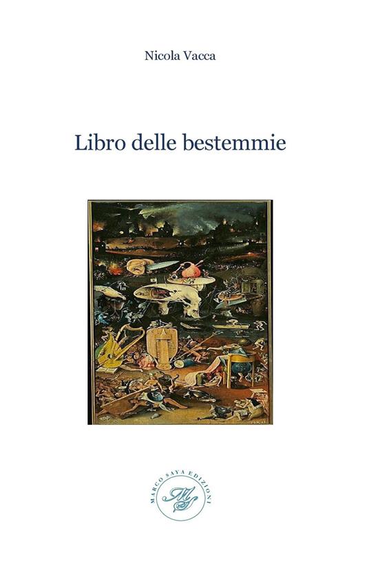 Libro delle bestemmie - Nicola Vacca - copertina