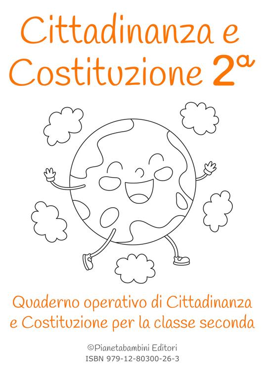 Cittadinanza e Costituzione. Classe seconda - Vittorio Orlando - copertina