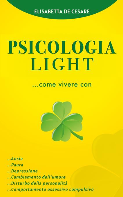 Psicologia light - Elisabetta De Cesare - copertina