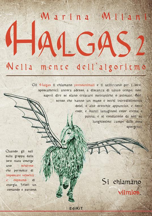 Nella mente dell'algoritmo. Halgas. Vol. 2 - Marina Milani - copertina