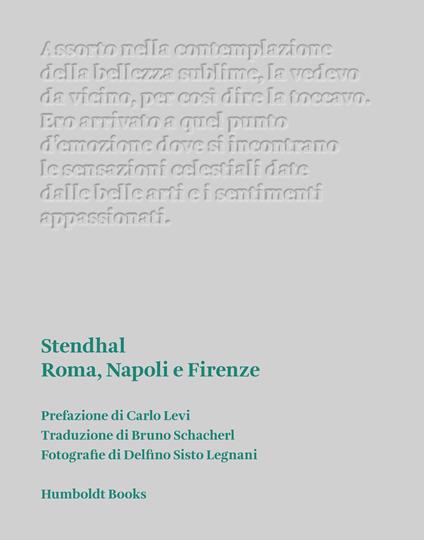 Roma, Napoli e Firenze - Stendhal - copertina