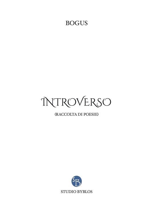 Introverso - Bogus - copertina