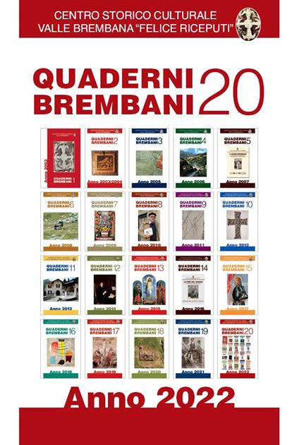 Quaderni brembani (2022). Vol. 20 - copertina