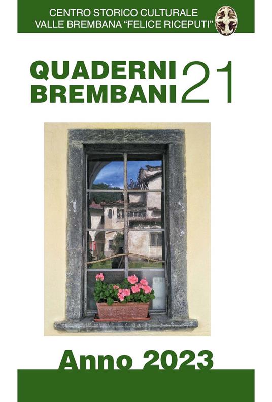 Quaderni brembani (2023). Vol. 21 - copertina