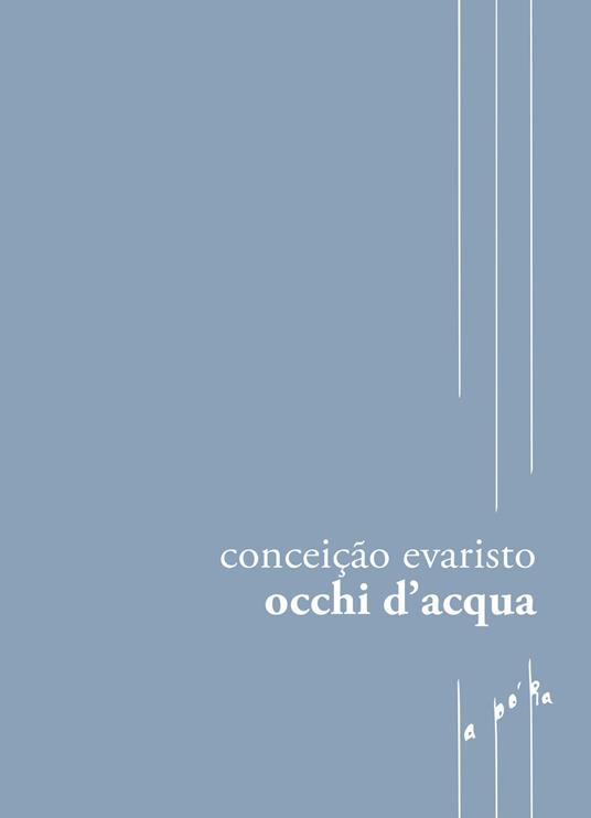Occhi d'acqua - Conceição Evaristo - copertina
