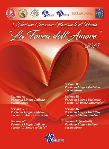 «La forza dell'amore» 2019. I edizione concorso nazionale di poesia - copertina