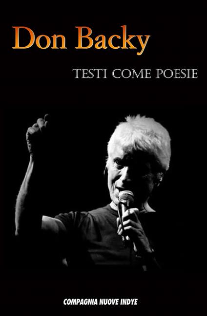 Testi come poesie - Don Backy - copertina