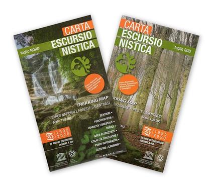 Parco Nazionale Foreste Casentinesi, Monte Falterona e Campigna. Carta escursionisticha 1:25.000 - copertina