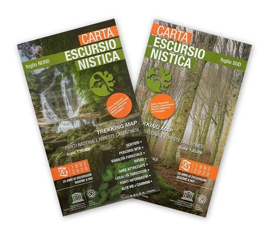 Parco Nazionale Foreste Casentinesi, Monte Falterona e Campigna. Carta escursionisticha 1:25.000 - copertina