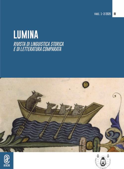 Lumina. Rivista di Linguistica storica e di Letteratura comparata (2020). Vol. 4 - copertina