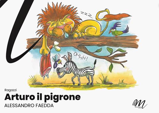 Arturo il pigrone - Alessandro Faedda - copertina