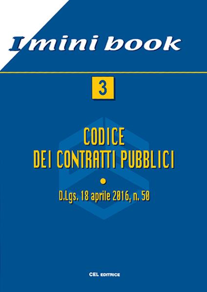 Codice dei contratti pubblici - copertina