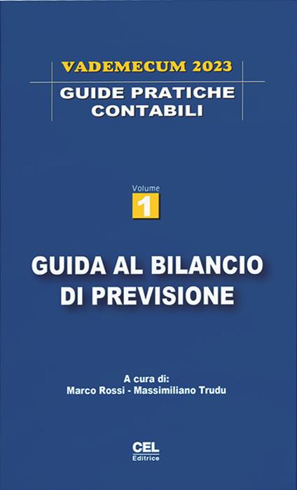 Guida al bilancio di previsione. Vademecum 2023 - copertina