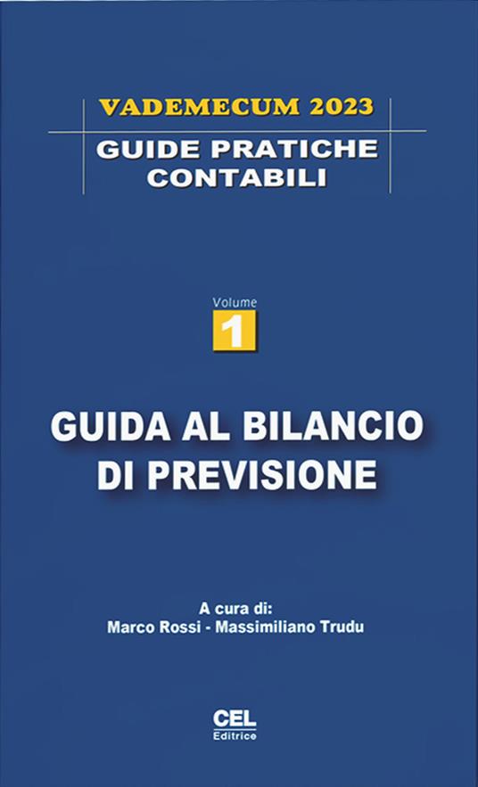 Guida al bilancio di previsione. Vademecum 2023 - copertina