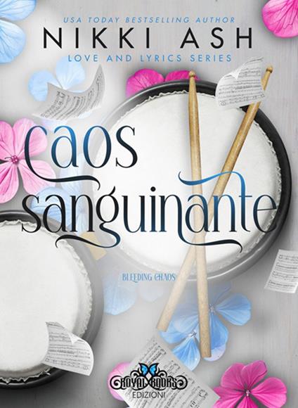 Caos sanguinante - Nikki Ash - copertina