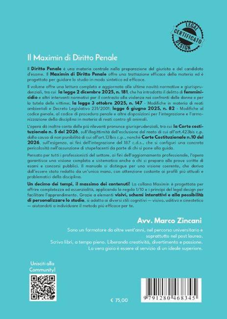 Manuale di diritto penale - Marco Zincani - 3
