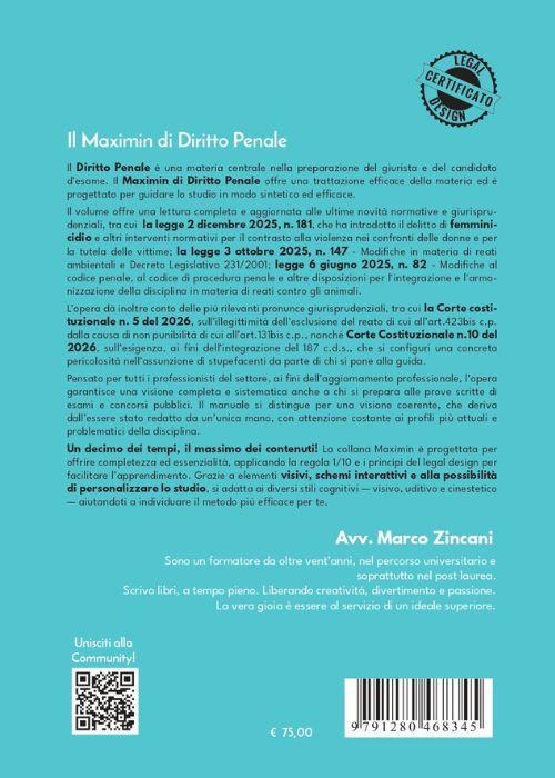 Manuale di diritto penale - Marco Zincani - 3
