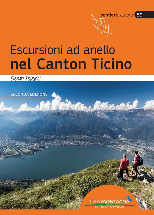 Escursioni ad anello nel Canton Ticino - Sergio Papucci - copertina