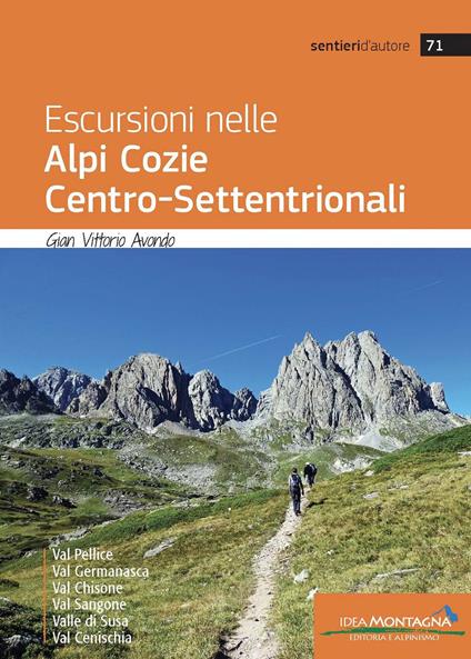 Escursioni nelle Alpi Cozie centro-settentrionali - Gian Vittorio Avondo - copertina
