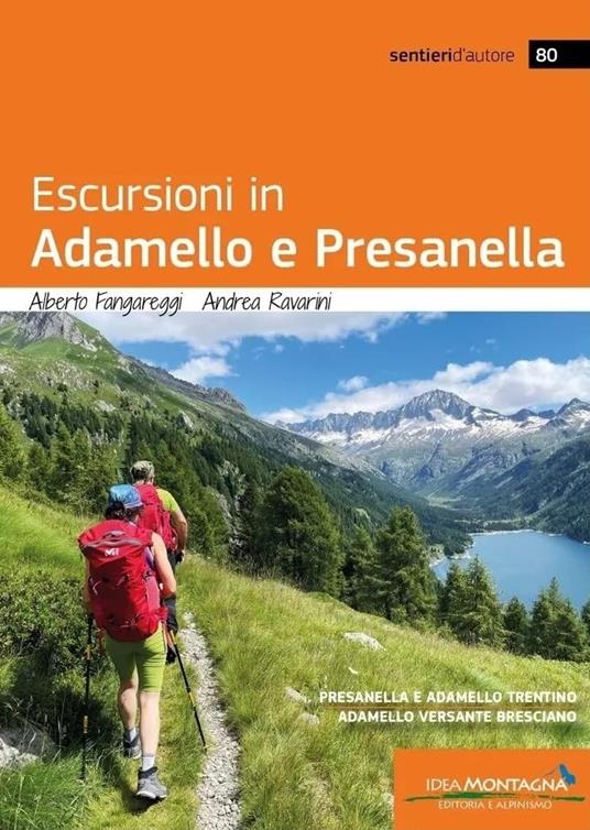 Escursioni in Adamello e Presanella - Alberto Fangareggi - copertina