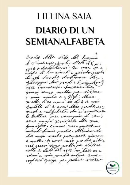 Diario di un semianalfabeta (1912 – 1980) - Lillina Saia - copertina