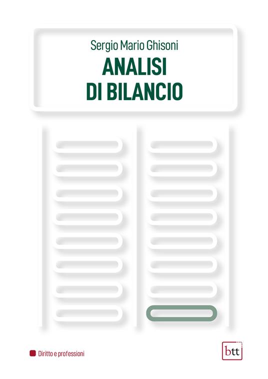 Analisi di bilancio - Sergio Mario Ghisoni - copertina