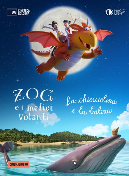 Zog e i medici volanti-Chiocciolina e la balena. DVD. Con Libro - copertina