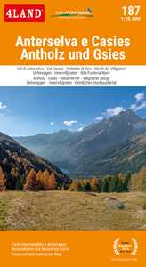 Anterselva e Casies. Antholz und Gsies 1:25.000