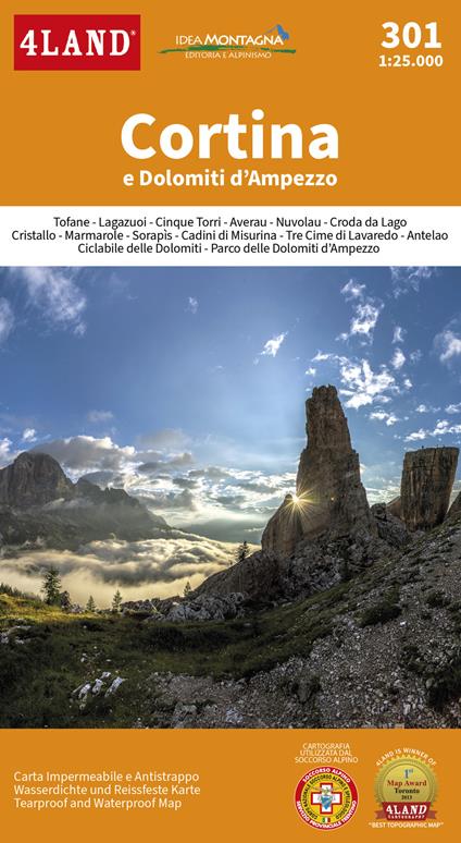 Cortina e Dolomiti d'Ampezzo. Ediz. multilingue - copertina