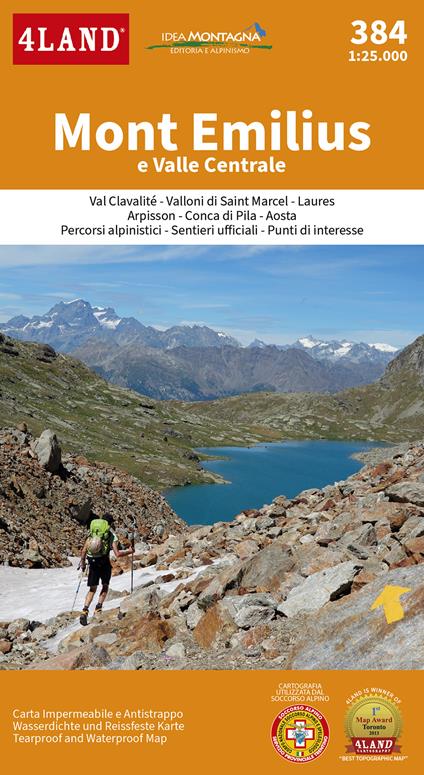 Appennino Tosco-Emiliano. Dal Passo della Cisa al Passo del Cerreto 1:25.000 - copertina