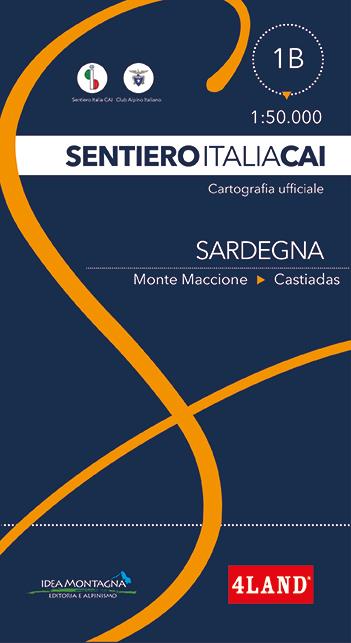 Sardegna. Da Sa Barva a Castiadas 1:50.000 - copertina