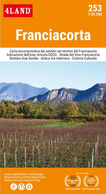 Franciacorta 1:20.000 - copertina